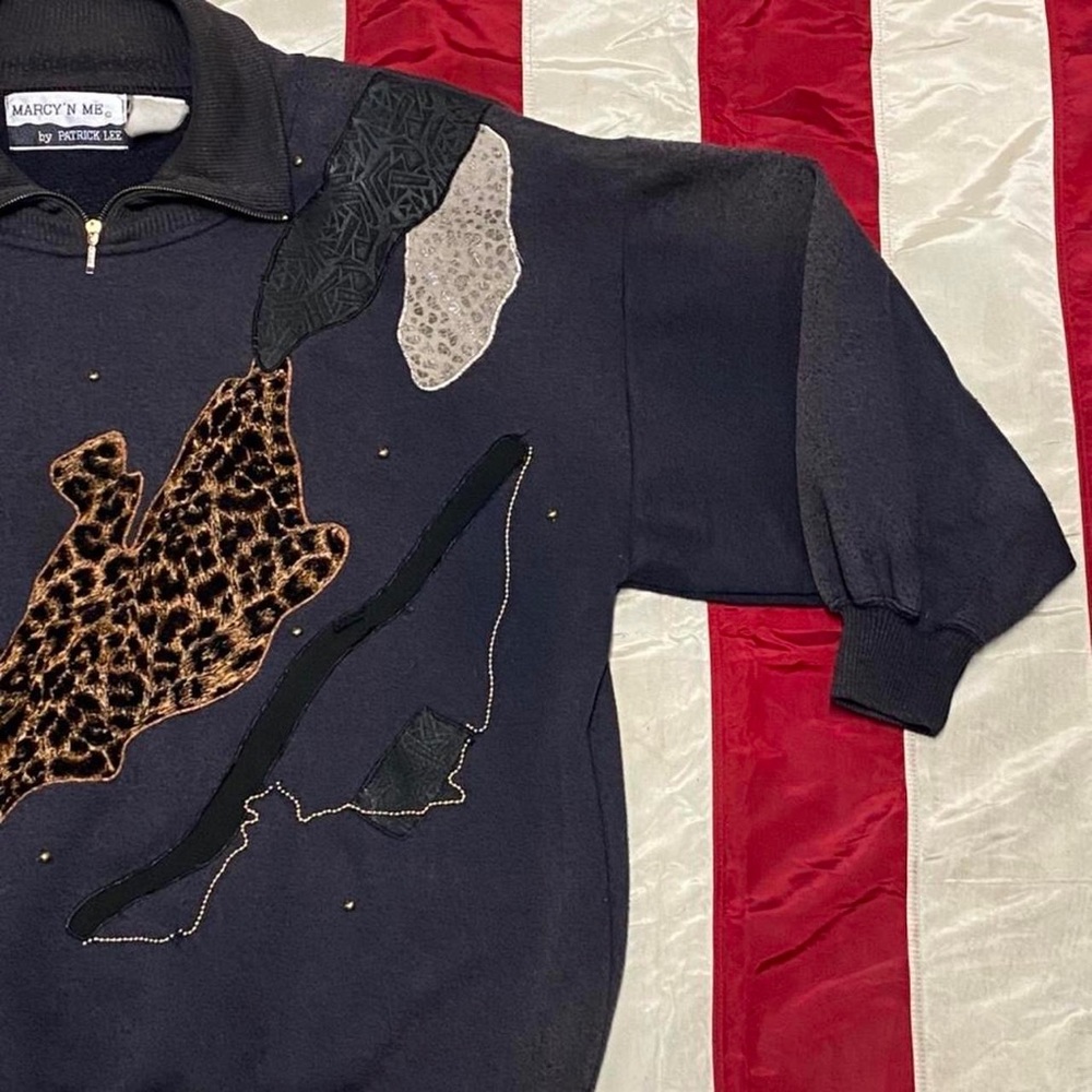 Vintage Marcy N Me Leopard Sweater - Picture 4 of 4